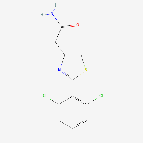 2-[2-(2,6-dichlorophenyl)-1,3-thiazol-4-yl]acetamide (CAS: 78743-08-5) - Related Chemical Product
