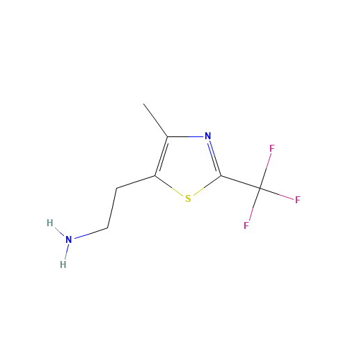 2-[4-methyl-2-(trifluoromethyl)-1,3-thiazol-5-yl]ethanamine (CAS: 1263281-04-4) - Related Chemical Product