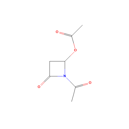 (1-acetyl-4-oxoazetidin-2-yl) acetate (CAS: 127020-77-3) - Related Chemical Product