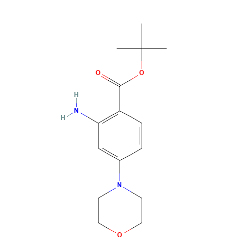 tert-butyl 2-amino-4-morpholin-4-ylbenzoate (CAS: 1108745-90-9) - Related Chemical Product