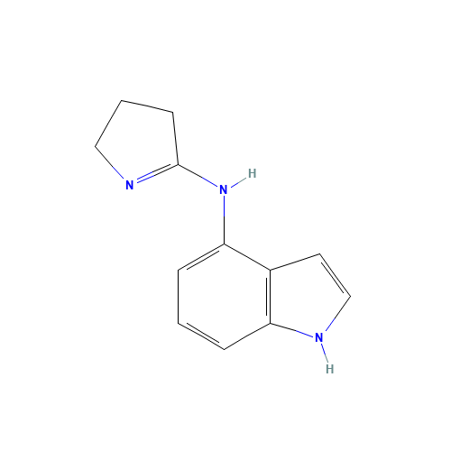 N-(3,4-dihydro-2H-pyrrol-5-yl)-1H-indol-4-amine (CAS: 1287746-89-7) - Related Chemical Product