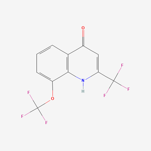 8-(trifluoromethoxy)-2-(trifluoromethyl)-1H-quinolin-4-one (CAS: 306935-26-2) - Related Chemical Product