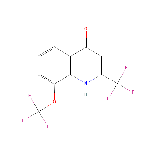 8-(trifluoromethoxy)-2-(trifluoromethyl)-1H-quinolin-4-one (CAS: 306935-26-2) - Related Chemical Product