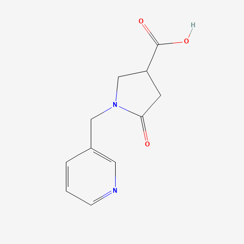5-oxo-1-(pyridin-3-ylmethyl)pyrrolidine-3-carboxylic acid (CAS: 842958-29-6) - Related Chemical Product