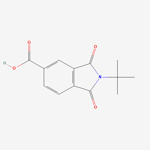 2-tert-butyl-1,3-dioxoisoindole-5-carboxylic acid (CAS: 57151-82-3) - Related Chemical Product