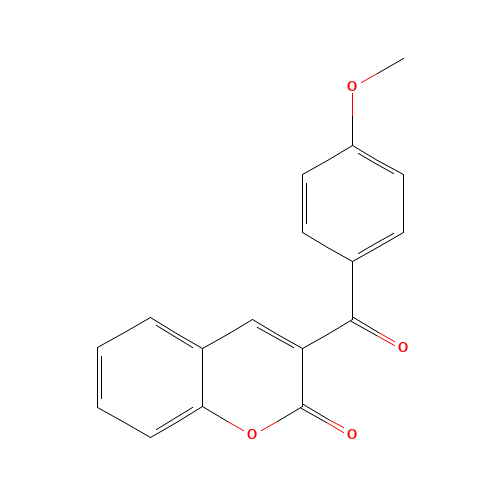 3-(4-methoxybenzoyl)chromen-2-one (CAS: 40888-66-2) - Related Chemical Product