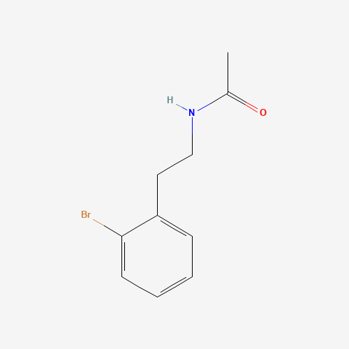 N-[2-(2-bromophenyl)ethyl]acetamide (CAS: 74315-08-5) - Chemical Structure and Molecular Formula 