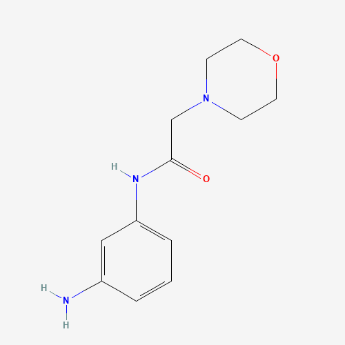 N-(3-aminophenyl)-2-morpholin-4-ylacetamide (CAS: 462068-62-8) - Related Chemical Product