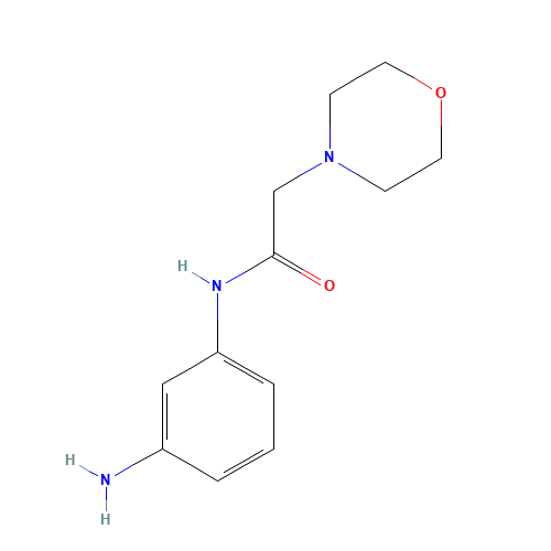 N-(3-aminophenyl)-2-morpholin-4-ylacetamide (CAS: 462068-62-8) - Related Chemical Product
