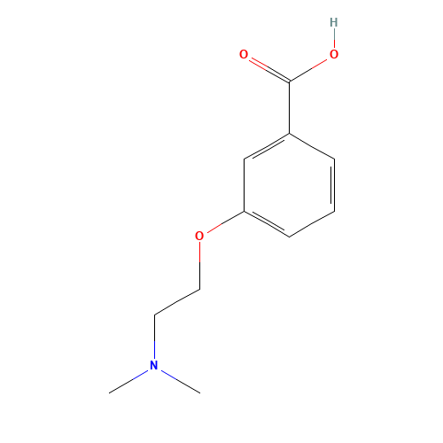 3-[2-(dimethylamino)ethoxy]benzoic acid (CAS: 210304-58-8) - Related Chemical Product