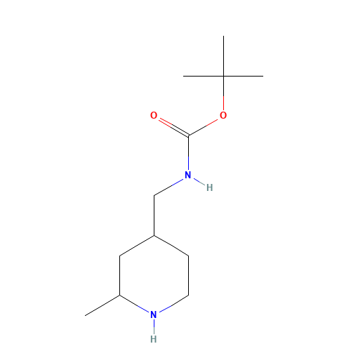 tert-butyl N-[(2-methylpiperidin-4-yl)methyl]carbamate (CAS: 1613512-95-0) - Related Chemical Product