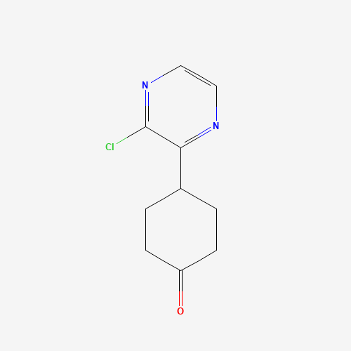 4-(3-chloropyrazin-2-yl)cyclohexan-1-one (CAS: 1227068-81-6) - Related Chemical Product