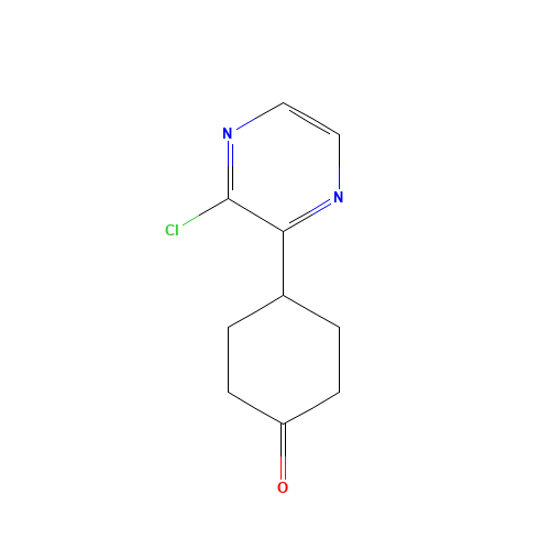 4-(3-chloropyrazin-2-yl)cyclohexan-1-one (CAS: 1227068-81-6) - Related Chemical Product