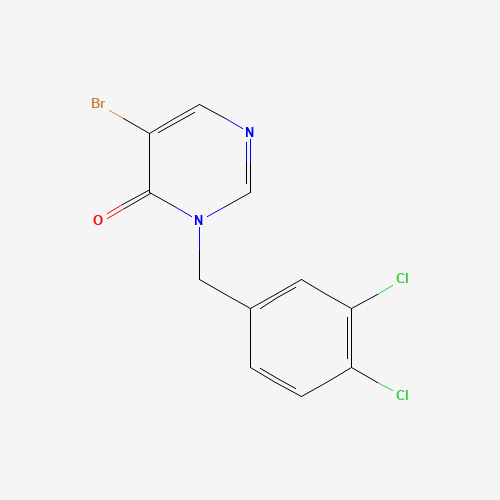 5-bromo-3-[(3,4-dichlorophenyl)methyl]pyrimidin-4-one (CAS: 960298-29-7) - Related Chemical Product