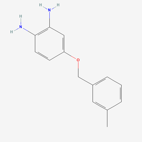 4-[(3-methylphenyl)methoxy]benzene-1,2-diamine (CAS: 1043424-74-3) - Related Chemical Product