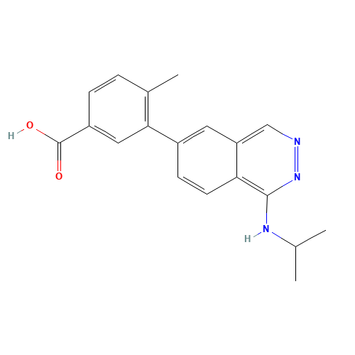 4-methyl-3-[1-(propan-2-ylamino)phthalazin-6-yl]benzoic acid (CAS: 909186-09-0) - Related Chemical Product