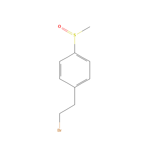 1-(2-bromoethyl)-4-methylsulfinylbenzene (CAS: 55153-95-2) - Related Chemical Product