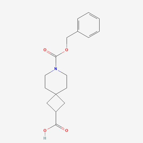 7-phenylmethoxycarbonyl-7-azaspiro[3.5]nonane-2-carboxylic acid (CAS: 1227610-19-6) - Related Chemical Product
