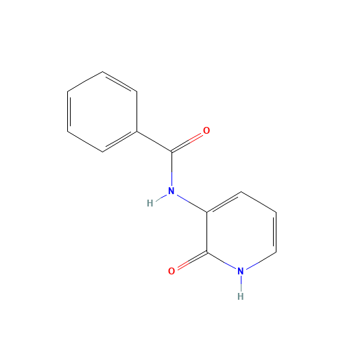 N-(2-oxo-1H-pyridin-3-yl)benzamide (CAS: 23827-33-0) - Chemical Structure and Molecular Formula 