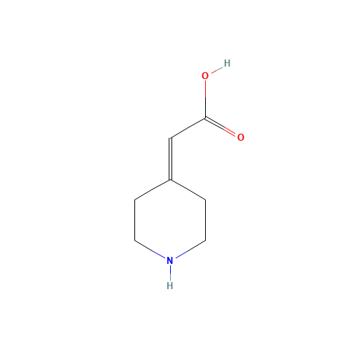 2-piperidin-4-ylideneacetic acid (CAS: 4671-98-1) - Related Chemical Product