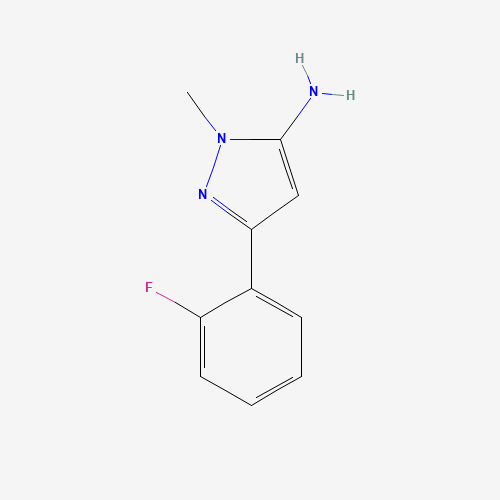 5-(2-fluorophenyl)-2-methylpyrazol-3-amine (CAS: 1012879-56-9) - Related Chemical Product