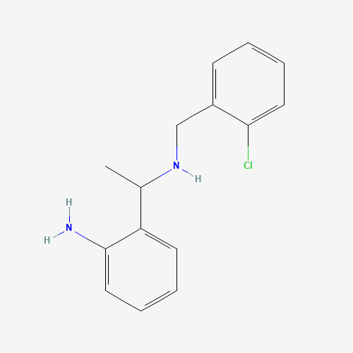 2-[1-[(2-chlorophenyl)methylamino]ethyl]aniline (CAS: 76285-70-6) - Related Chemical Product
