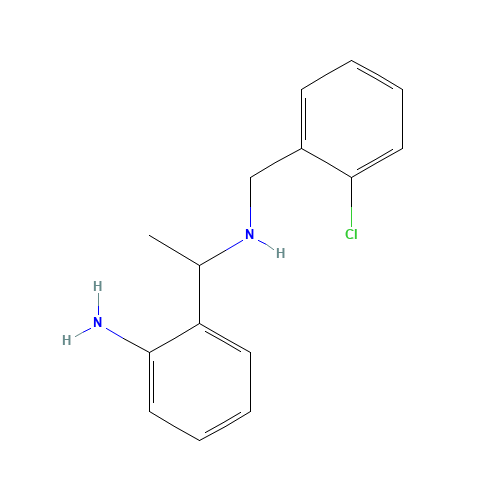 2-[1-[(2-chlorophenyl)methylamino]ethyl]aniline (CAS: 76285-70-6) - Related Chemical Product