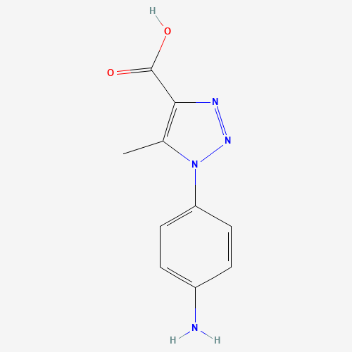 1-(4-aminophenyl)-5-methyltriazole-4-carboxylic acid (CAS: 716361-82-9) - Related Chemical Product
