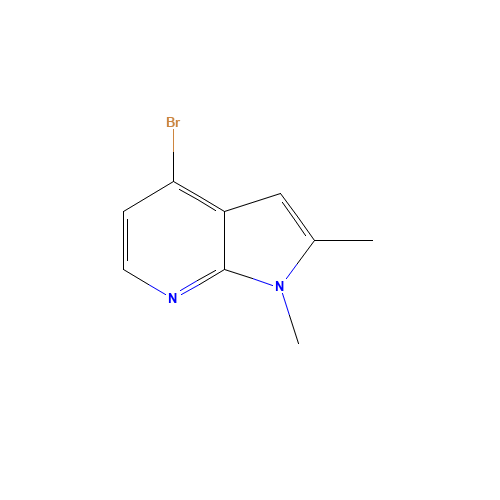 4-bromo-1,2-dimethylpyrrolo[2,3-b]pyridine (CAS: 1415928-59-4) - Related Chemical Product