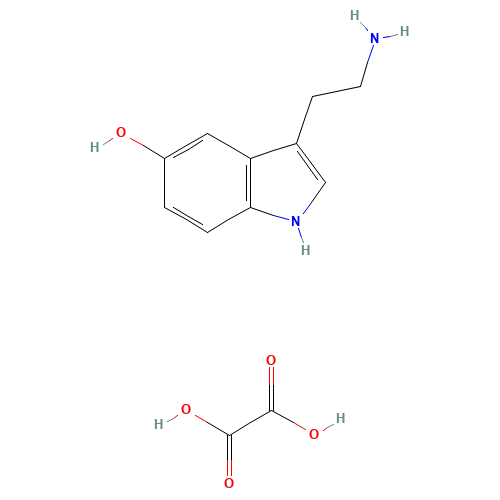 3-(2-aminoethyl)-1H-indol-5-ol;oxalic acid (CAS: 3036-16-6) - Related Chemical Product