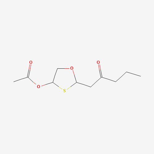 [2-(2-oxopentyl)-1,3-oxathiolan-4-yl] acetate (CAS: 143446-73-5) - Related Chemical Product