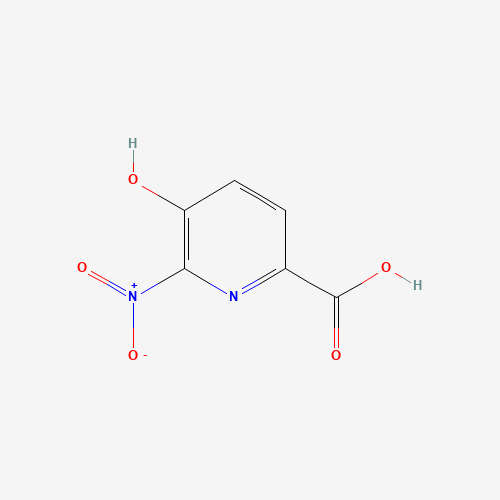 5-hydroxy-6-nitropyridine-2-carboxylic acid (CAS: 341010-92-2) - Chemical Structure and Molecular Formula 