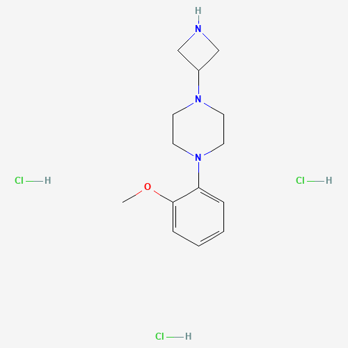 1-(azetidin-3-yl)-4-(2-methoxyphenyl)piperazine;trihydrochloride (CAS: 223381-69-9) - Related Chemical Product