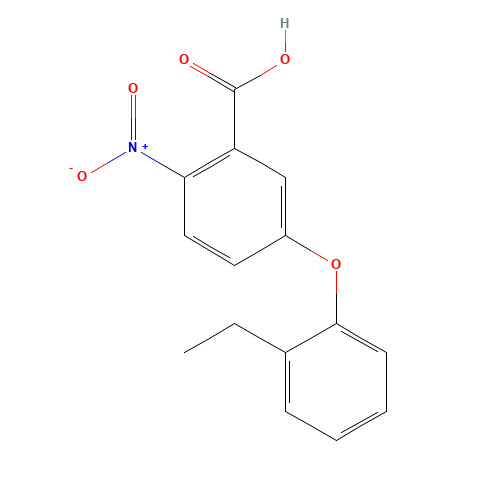 5-(2-ethylphenoxy)-2-nitrobenzoic acid (CAS: 881211-19-4) - Related Chemical Product