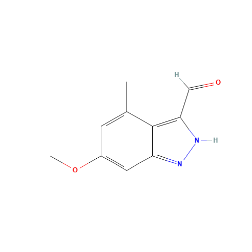 6-methoxy-4-methyl-2H-indazole-3-carbaldehyde (CAS: 885521-39-1) - Related Chemical Product