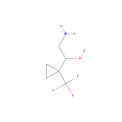 2-amino-1-[1-(trifluoromethyl)cyclopropyl]ethanol (CAS: 880144-61-6) - Related Chemical Product