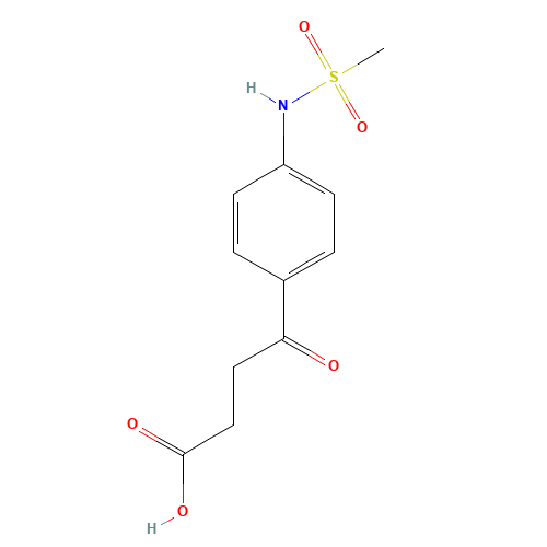 4-[4-(methanesulfonamido)phenyl]-4-oxobutanoic acid (CAS: 100632-57-3) - Related Chemical Product