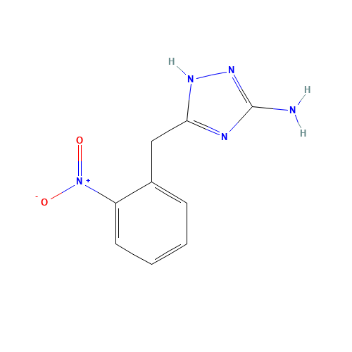 5-[(2-nitrophenyl)methyl]-1H-1,2,4-triazol-3-amine (CAS: 502686-25-1) - Related Chemical Product
