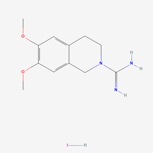 6,7-dimethoxy-3,4-dihydro-1H-isoquinoline-2-carboximidamide;hydroiodide (CAS: 849776-51-8) - Related Chemical Product