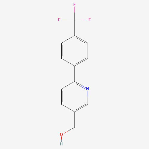 [6-[4-(trifluoromethyl)phenyl]pyridin-3-yl]methanol (CAS: 356058-13-4) - Related Chemical Product