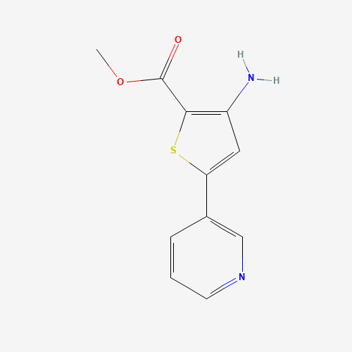 methyl 3-amino-5-pyridin-3-ylthiophene-2-carboxylate (CAS: 887247-28-1) - Related Chemical Product