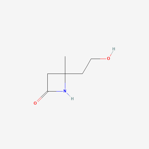 4-(2-hydroxyethyl)-4-methylazetidin-2-one (CAS: 78327-51-2) - Related Chemical Product