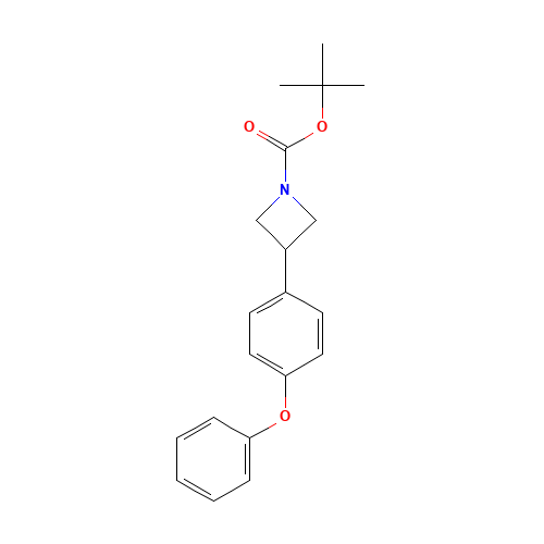 tert-butyl 3-(4-phenoxyphenyl)azetidine-1-carboxylate (CAS: 1629889-11-7) - Related Chemical Product
