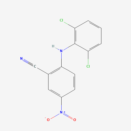 2-(2,6-dichloroanilino)-5-nitrobenzonitrile (CAS: 342433-99-2) - Related Chemical Product