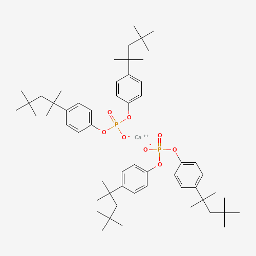calcium;bis[4-(2,4,4-trimethylpentan-2-yl)phenyl] phosphate (CAS: 40835-97-0) - Related Chemical Product