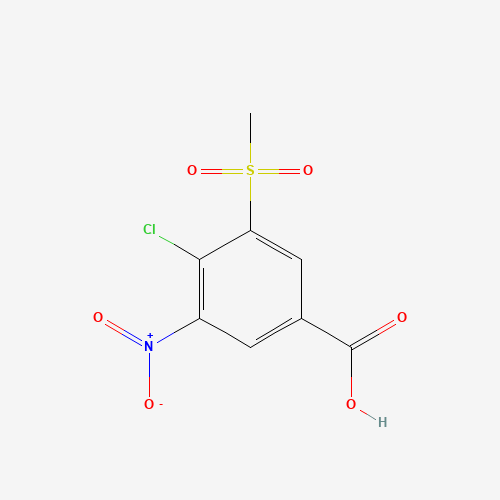 4-chloro-3-methylsulfonyl-5-nitrobenzoic acid (CAS: 32548-10-0) - Related Chemical Product