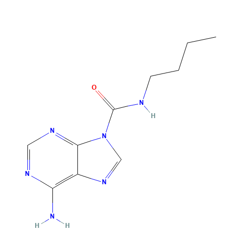6-amino-N-butylpurine-9-carboxamide (CAS: 64442-32-6) - Related Chemical Product