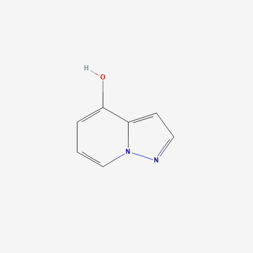 pyrazolo[1,5-a]pyridin-4-ol (CAS: 141032-72-6) - Chemical Structure and Molecular Formula 