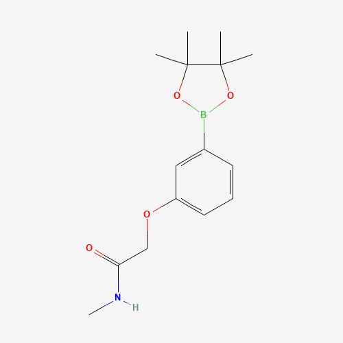 N-methyl-2-[3-(4,4,5,5-tetramethyl-1,3,2-dioxaborolan-2-yl)phenoxy]acetamide (CAS: 1415793-73-5) - Related Chemical Product