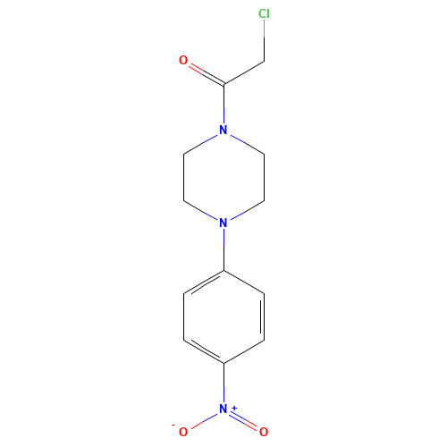 2-chloro-1-[4-(4-nitrophenyl)piperazin-1-yl]ethanone (CAS: 16264-11-2) - Related Chemical Product